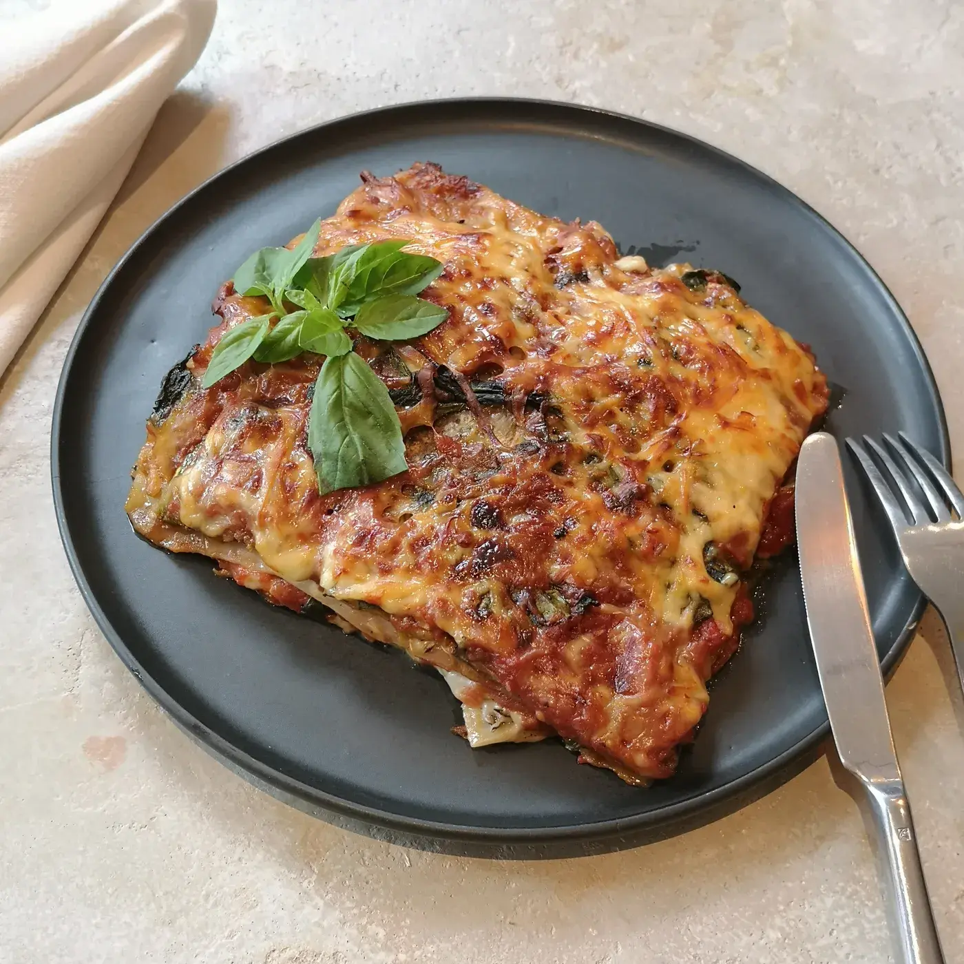 Lasagna de vegetales (niños)