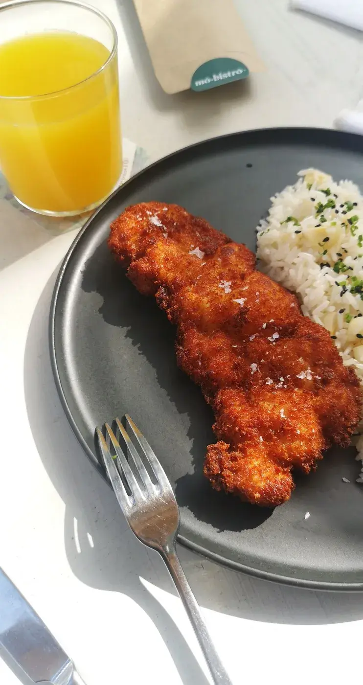 Milanesa de pollo (niños)