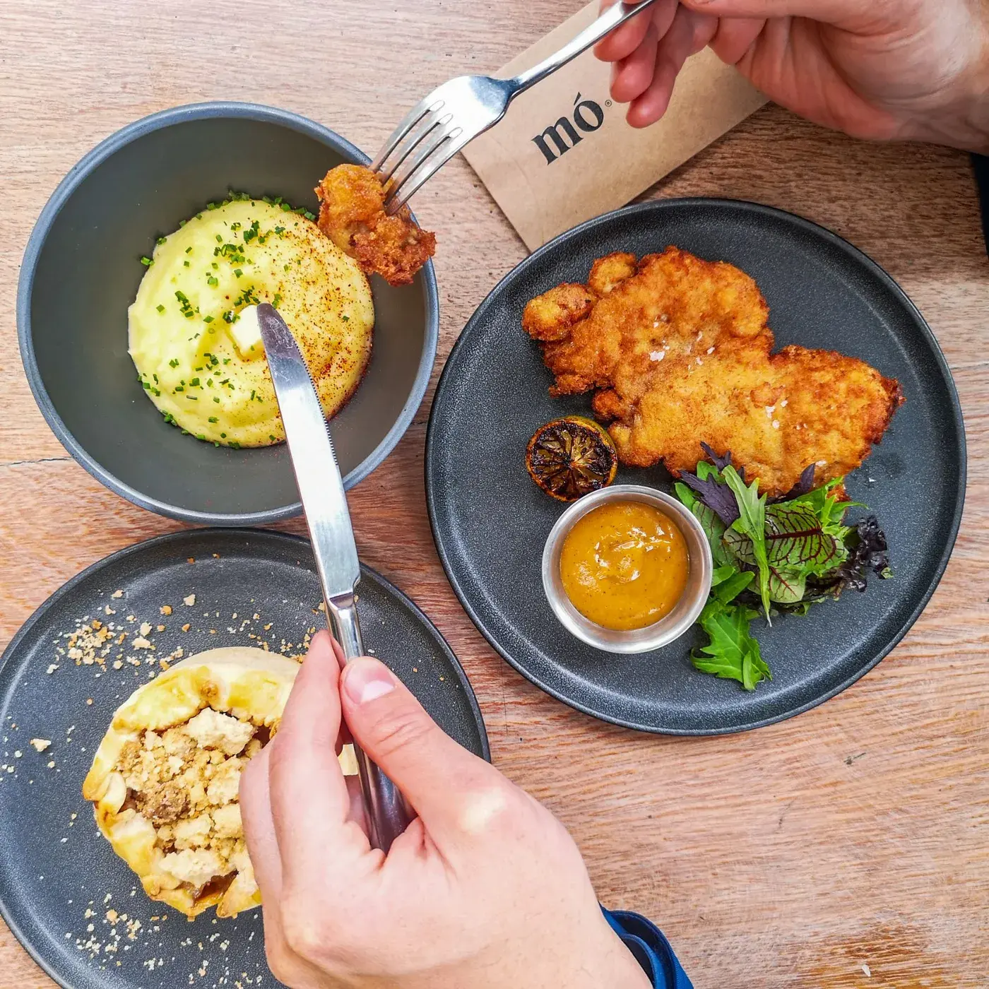 Milanesa de pollo